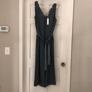NWT Trina Turk denim jumpsuit size 12